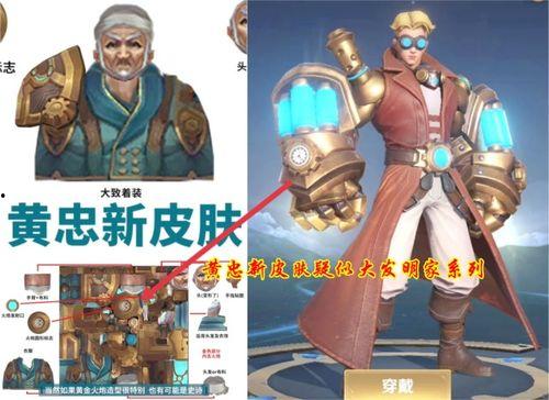 黄忠新皮肤最新爆料,炫酷特效，再现三国传奇风采